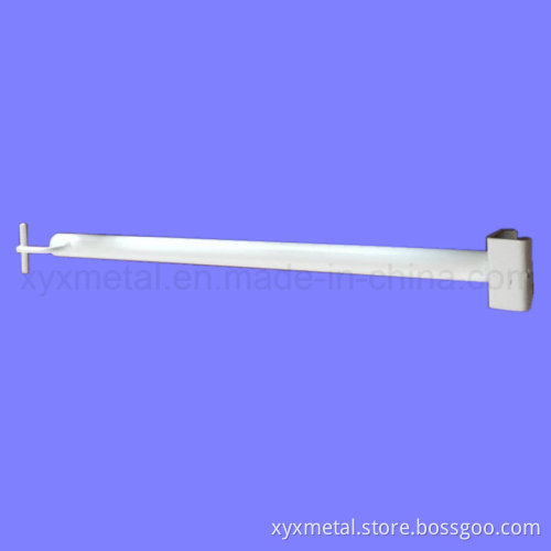 Powder Coated Steel Tube Pipe Hook with Tab Bar Hanger